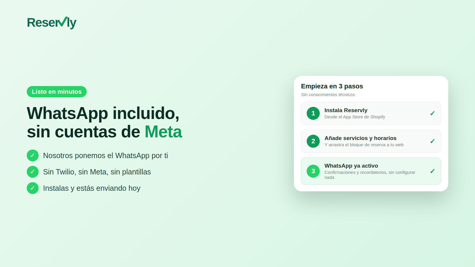 WhatsApp incluido sin Meta